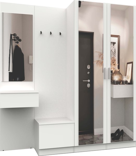 Секция в прихожую Интермебель Марсель-112 / МР 01-112 - фото