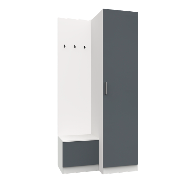 Секция в прихожую Интермебель Марсель-150 / МР 01-150 - фото