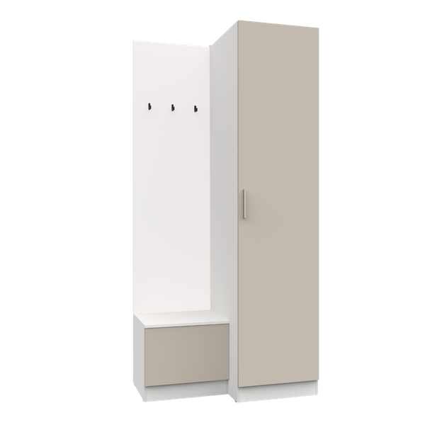 Секция в прихожую Интермебель Марсель-150 / МР 01-150 - фото