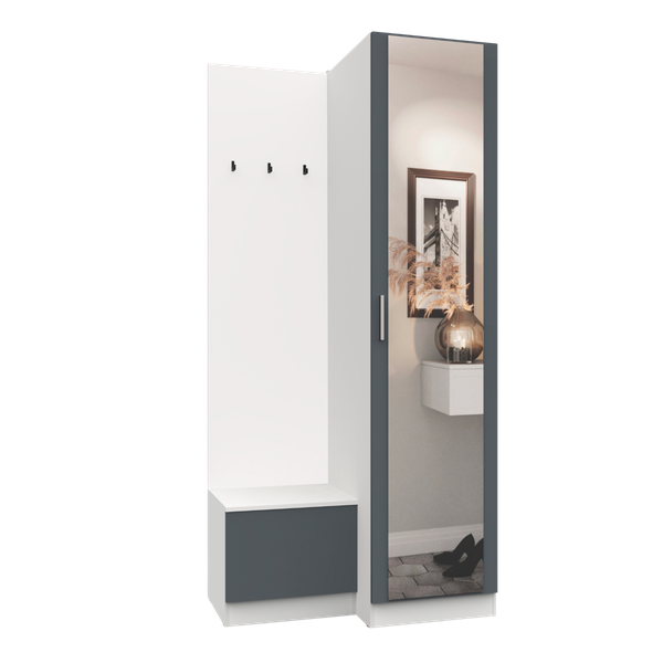 Секция в прихожую Интермебель Марсель-151 / МР 01-151 - фото