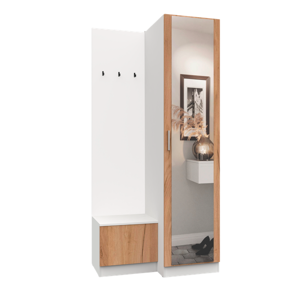 Секция в прихожую Интермебель Марсель-151 / МР 01-151 - фото