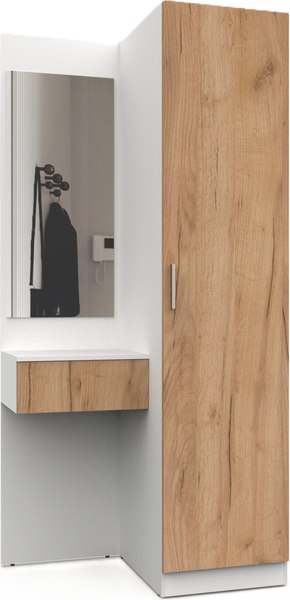 Секция в прихожую Интермебель Марсель-152 / МР 01-152 - фото