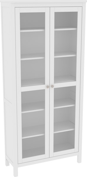 Шкаф с витриной ММЦ Кантри 20 - фото