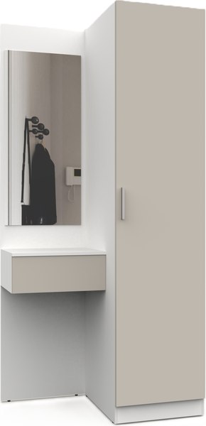 Секция в прихожую Интермебель Марсель-152 / МР 01-152 - фото