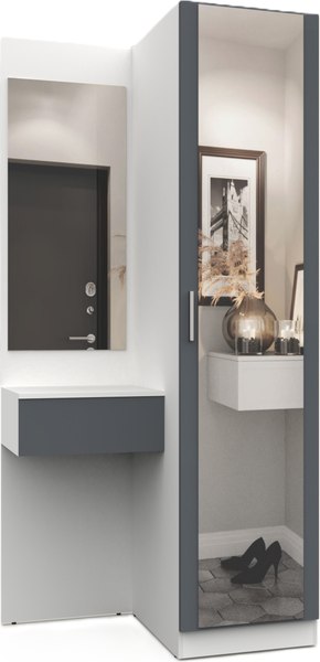 Секция в прихожую Интермебель Марсель-153 / МР 01-153 - фото