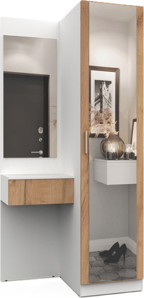 Секция в прихожую Интермебель Марсель-153 / МР 01-153 - фото