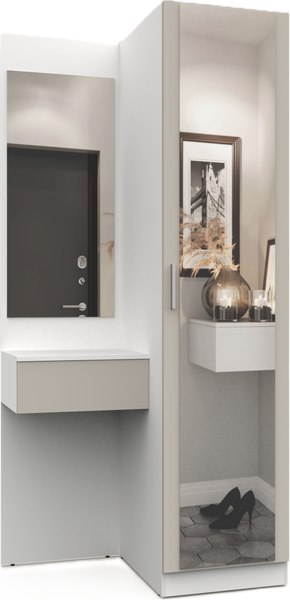 Секция в прихожую Интермебель Марсель-153 / МР 01-153 - фото