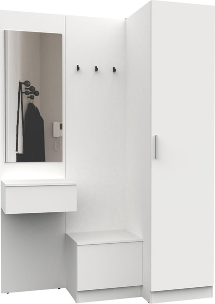 Секция в прихожую Интермебель Марсель-154 / МР 01-154 - фото