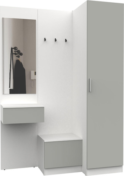 Секция в прихожую Интермебель Марсель-154 / МР 01-154 - фото