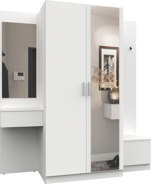 Секция в прихожую Интермебель Марсель-157 / МР 01-157