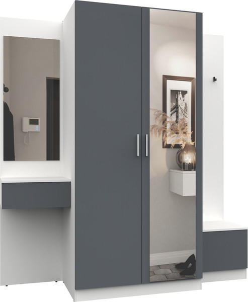 Секция в прихожую Интермебель Марсель-157 / МР 01-157