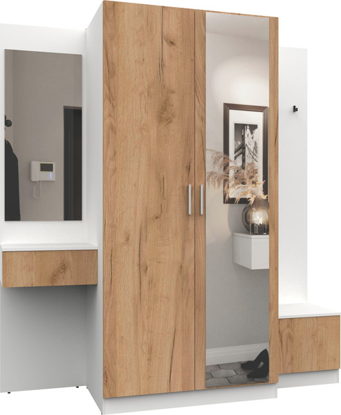 Секция в прихожую Интермебель Марсель-157 / МР 01-157