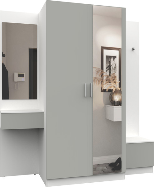 Секция в прихожую Интермебель Марсель-157 / МР 01-157