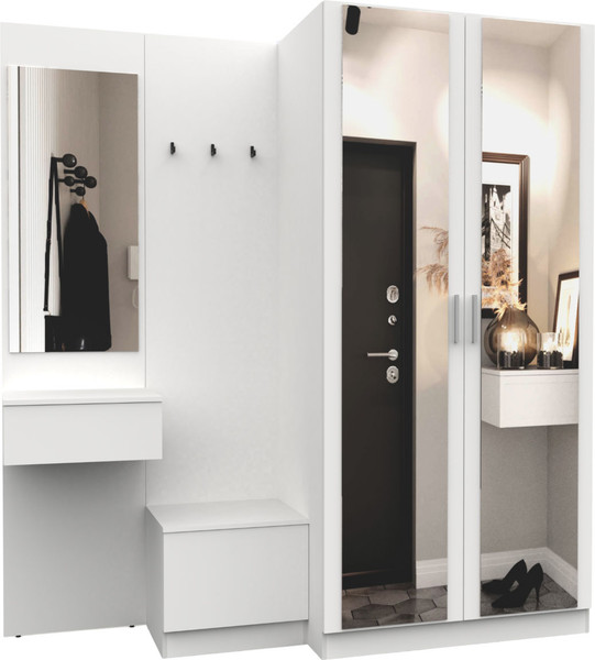 Секция в прихожую Интермебель Марсель-158 / МР 01-158 - фото