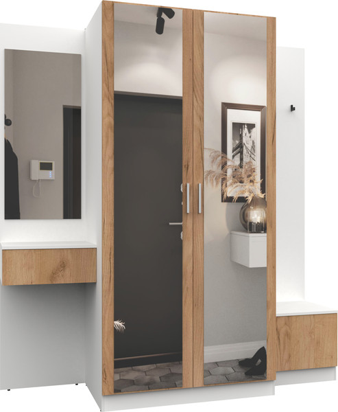 Секция в прихожую Интермебель Марсель-158 / МР 01-158