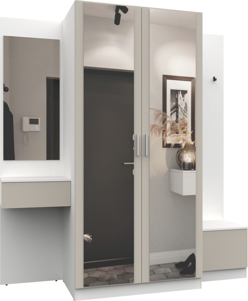 Секция в прихожую Интермебель Марсель-158 / МР 01-158