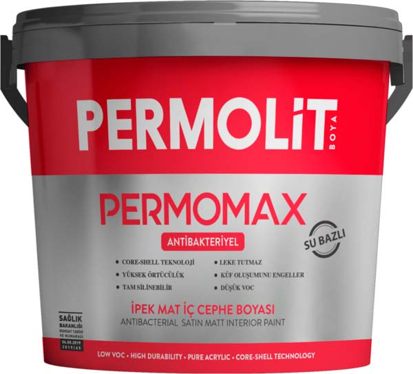 Краска PERMOLIT Permomax Антибактериальная интерьерная База 1 - фото