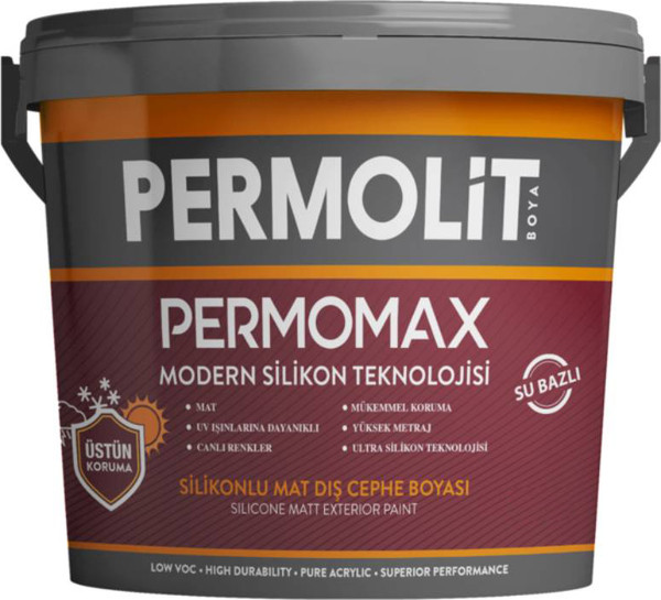 Краска PERMOLIT Permomax Силиконовая фасадная База 1 - фото