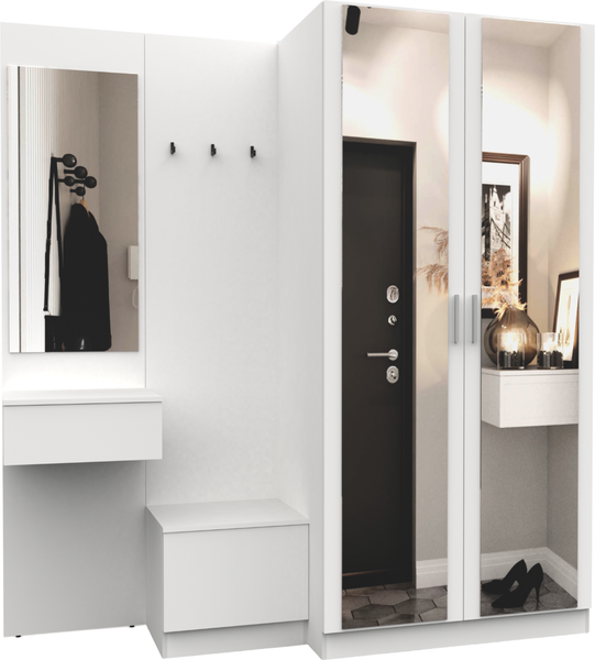 Секция в прихожую Интермебель Марсель-164 / МР 01-164 - фото