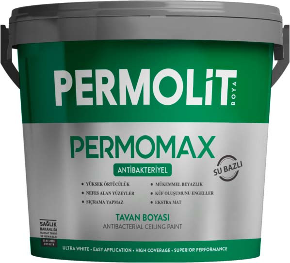 Краска PERMOLIT Permomax Антибактериальная для потолка - фото