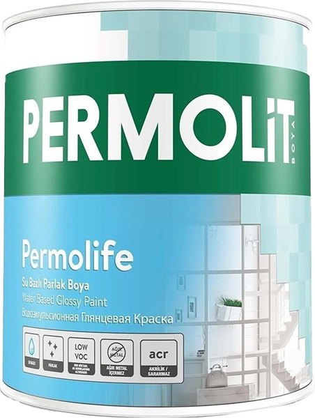 Краска PERMOLIT Permolife в/д для дерева и металла База 1 - фото