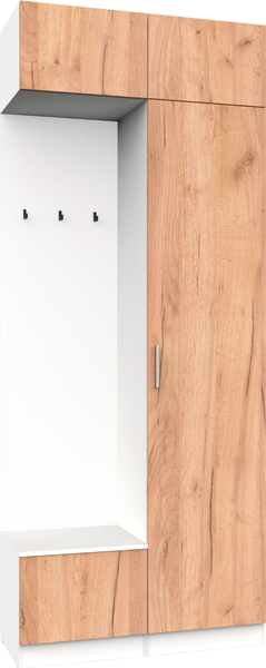 Секция в прихожую Интермебель Марсель-201 / МР 01-201 - фото