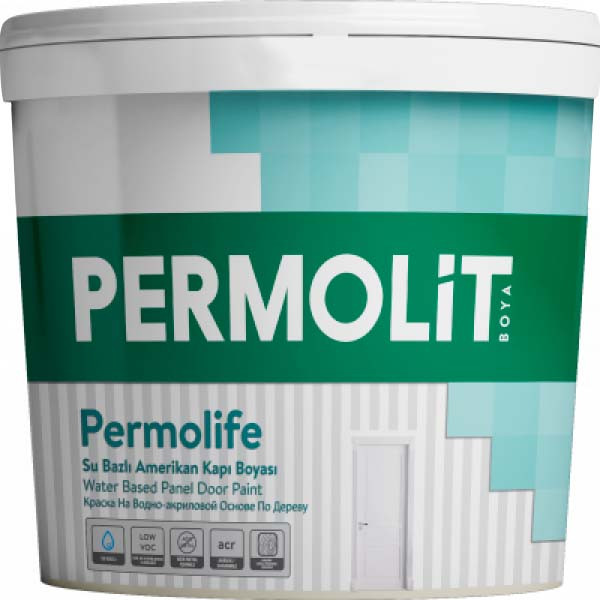 Краска PERMOLIT Permolife в/д для деревянных дверей и мебели База 1 - фото