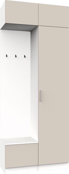 Секция в прихожую Интермебель Марсель-201 / МР 01-201 - фото