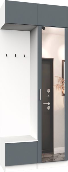 Секция в прихожую Интермебель Марсель-202 / МР 01-202 - фото