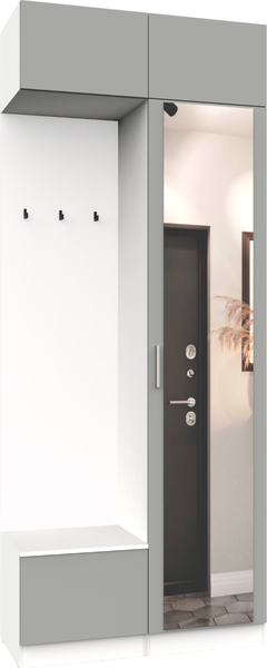 Секция в прихожую Интермебель Марсель-202 / МР 01-202 - фото