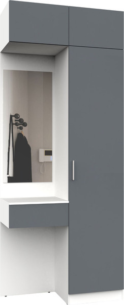 Секция в прихожую Интермебель Марсель-203 / МР 01-203 - фото