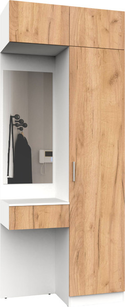 Секция в прихожую Интермебель Марсель-203 / МР 01-203 - фото