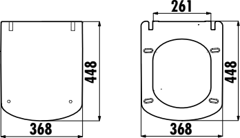 Сиденье для унитаза Creavit Elegant KC1103.01.0400E