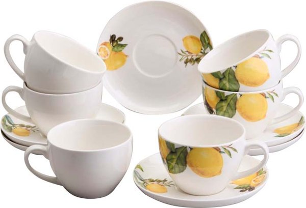 Набор для чая/кофе Lefard Лемон три 358-2222 - фото
