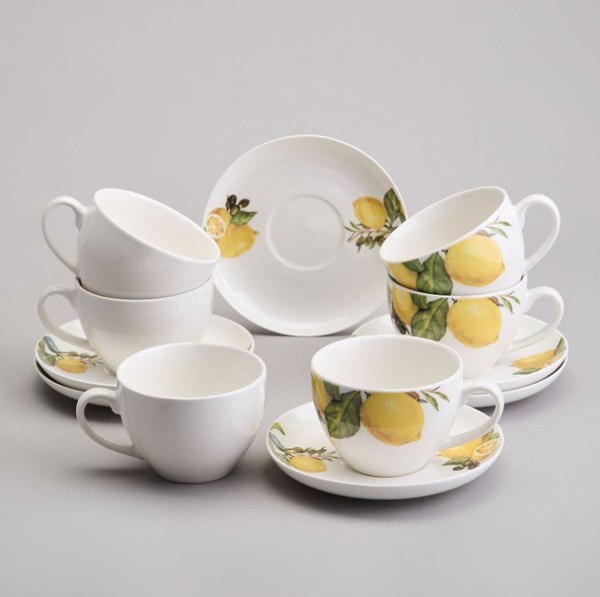 Набор для чая/кофе Lefard Лемон три 358-2222