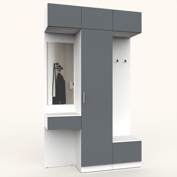 Секция в прихожую Интермебель Марсель-205 / МР 01-205