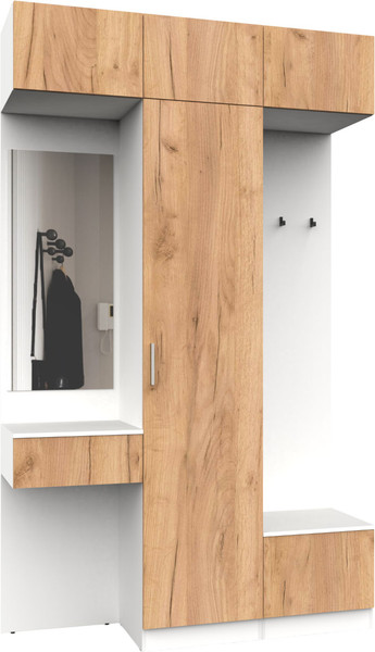 Секция в прихожую Интермебель Марсель-205 / МР 01-205 - фото