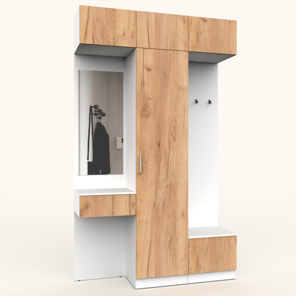 Секция в прихожую Интермебель Марсель-205 / МР 01-205