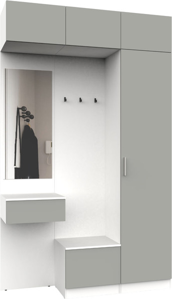 Секция в прихожую Интермебель Марсель-205 / МР 01-205 - фото