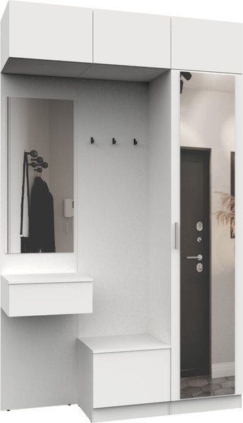 Секция в прихожую Интермебель Марсель-206 / МР 01-206 - фото