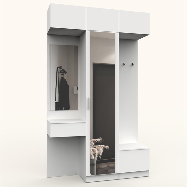 Секция в прихожую Интермебель Марсель-206 / МР 01-206