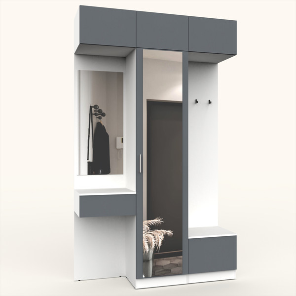 Секция в прихожую Интермебель Марсель-206 / МР 01-206