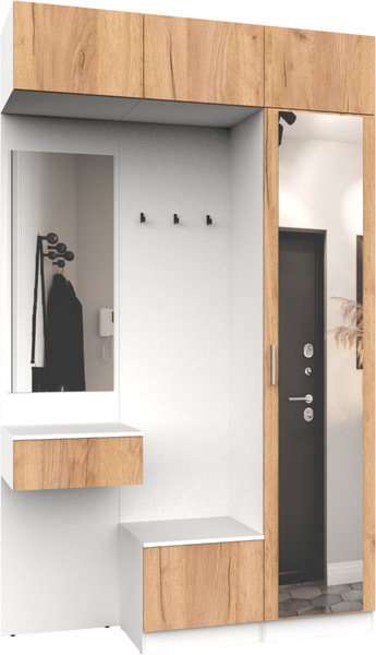 Секция в прихожую Интермебель Марсель-206 / МР 01-206 - фото