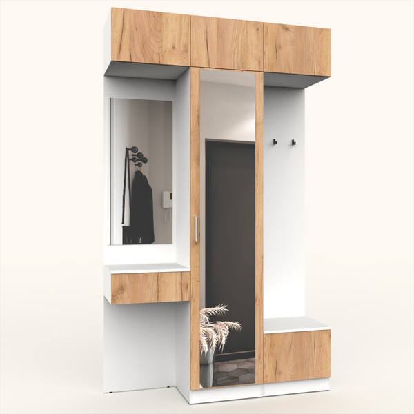 Секция в прихожую Интермебель Марсель-206 / МР 01-206