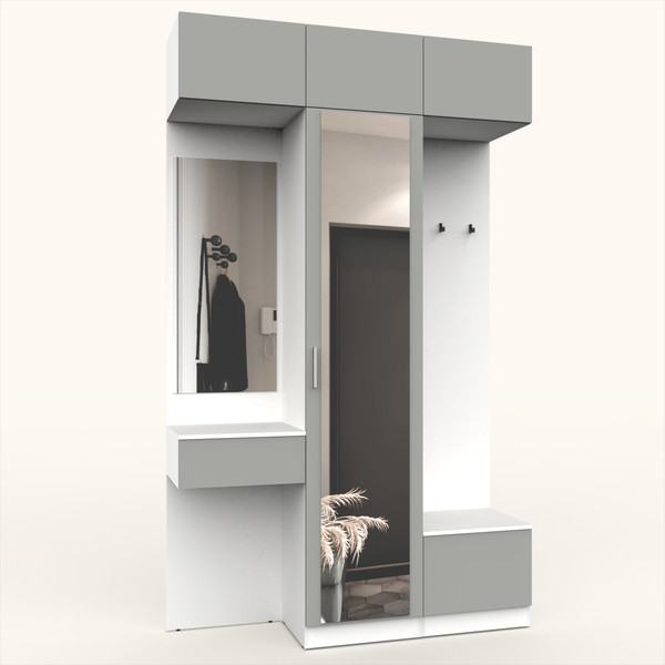 Секция в прихожую Интермебель Марсель-206 / МР 01-206