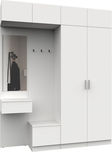 Секция в прихожую Интермебель Марсель-207 / МР 01-207 - фото