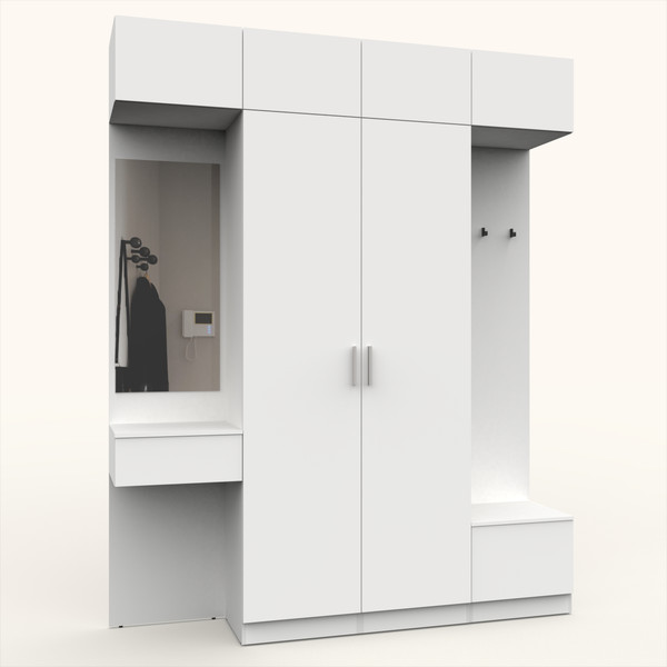 Секция в прихожую Интермебель Марсель-207 / МР 01-207