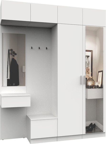 Секция в прихожую Интермебель Марсель-208 / МР 01-208 - фото