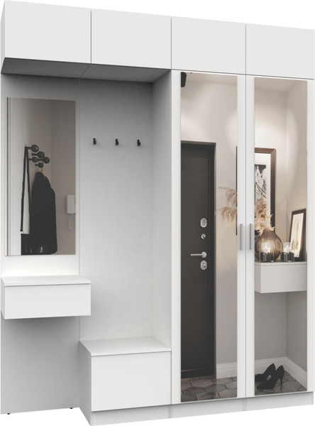 Секция в прихожую Интермебель Марсель-209 / МР 01-209 - фото