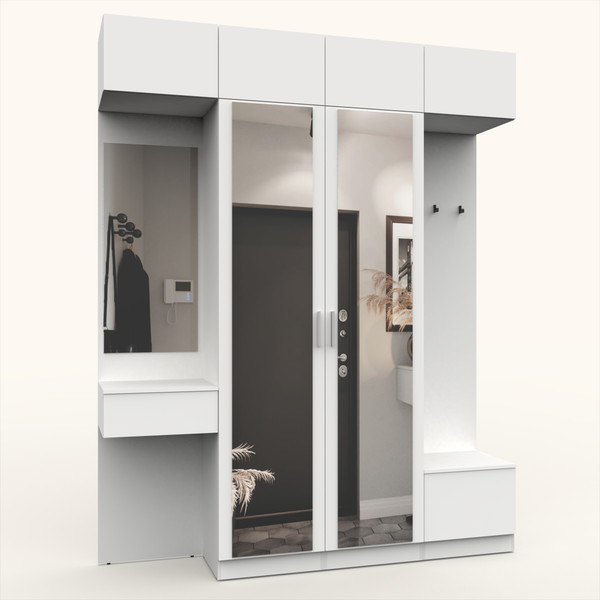 Секция в прихожую Интермебель Марсель-209 / МР 01-209